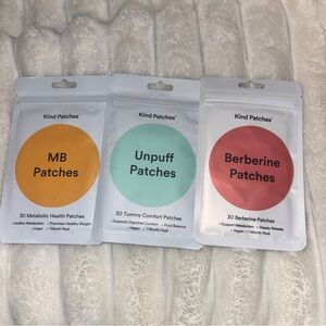Kind Patches MB, Unpuff & Berberine Patch metabolic Trio -